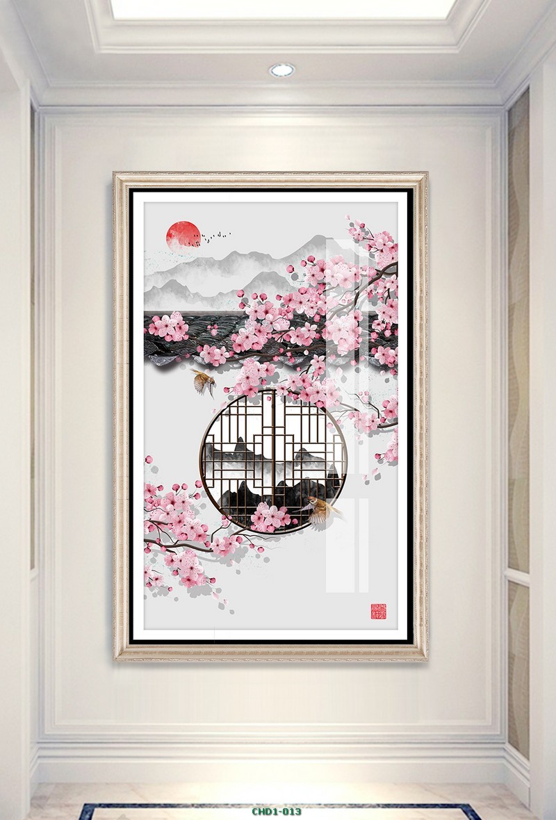 Hoa đào mùa xuân  CHD1-013